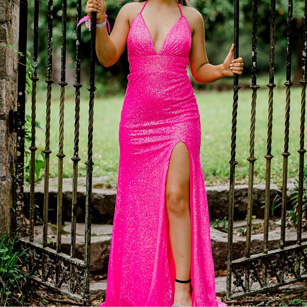 Pink dress